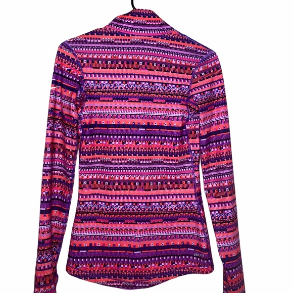 Nike Pro Dri Fit Long Sleeve Hyperwarm Pullover - Picture 6 of 14